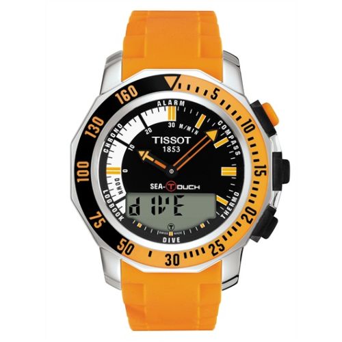 Tissot Sea-Touch Feet Orange